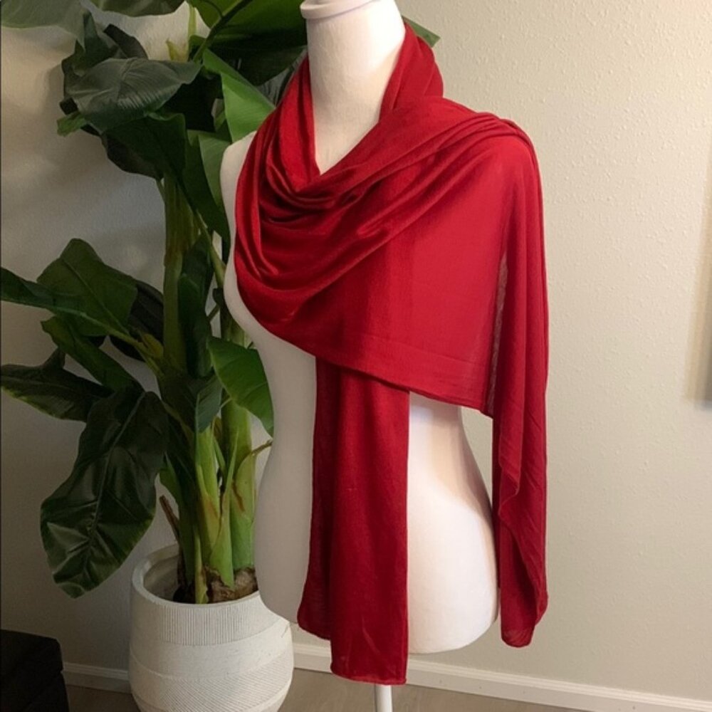 Elegant Red Scarf